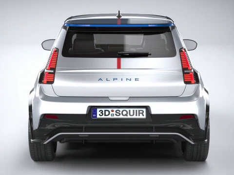 Alpine A290 2025 3D Model