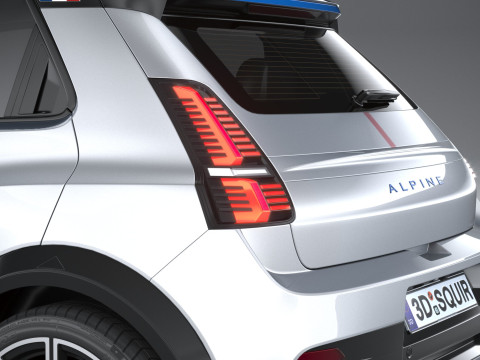 Alpine A290 2025 Model 3D