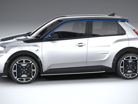 Alpine A290 2025 Model 3D
