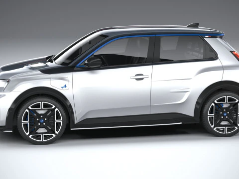 Alpine A290 2025 3D Model