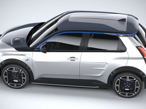 Alpine A290 2025 Model 3D