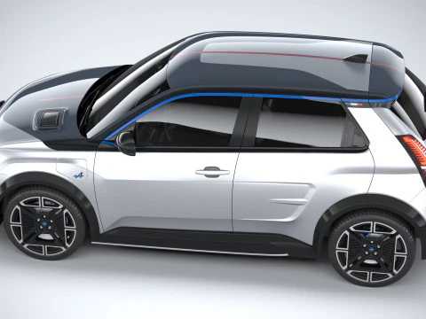 Alpine A290 2025 3D Model