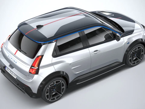 Alpine A290 2025 3D Model