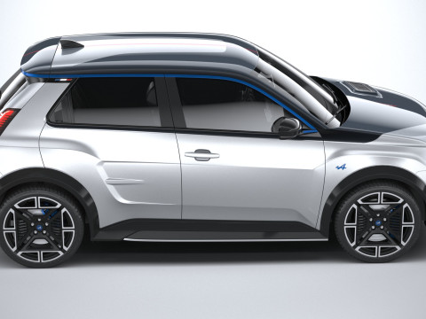 Alpine A290 2025 Model 3D
