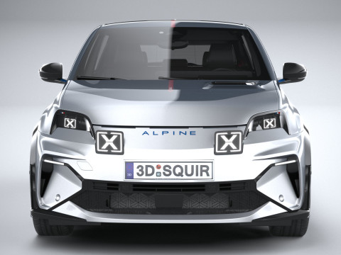 Alpine A290 2025 Model 3D