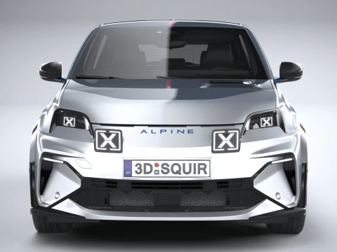 Alpine A290 2025 3D Model
