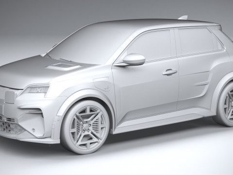 Alpine A290 2025 Model 3D
