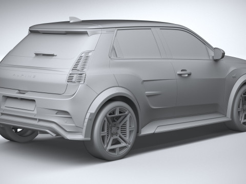 Alpine A290 2025 Model 3D