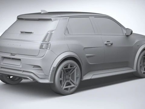 Alpine A290 2025 3D Model