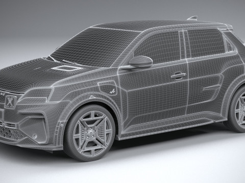 Alpine A290 2025 Model 3D