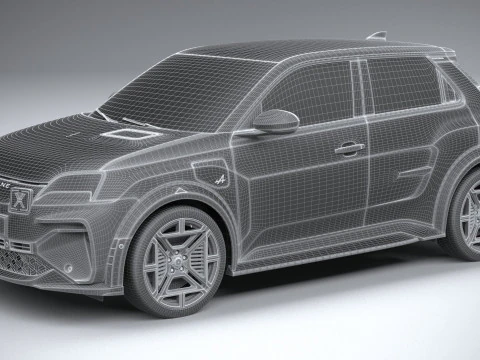 Alpine A290 2025 3D Model
