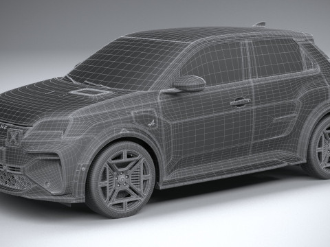 Alpine A290 2025 Model 3D