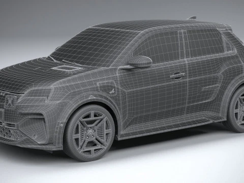Alpine A290 2025 3D Model