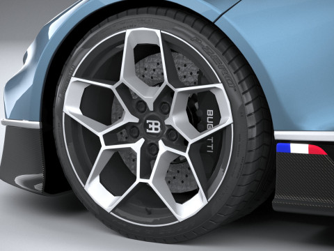 Bugatti Tourbillon 2026 LowPoly 3D Модель