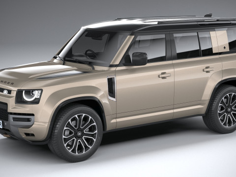 Land Rover Defender Octa 2025 3D Model