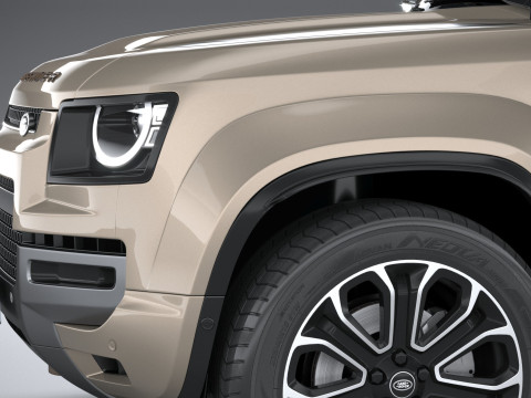 Land Rover Defender Octa 2025 Modèle 3D