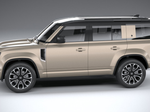 Land Rover Defender Octa 2025 Modèle 3D