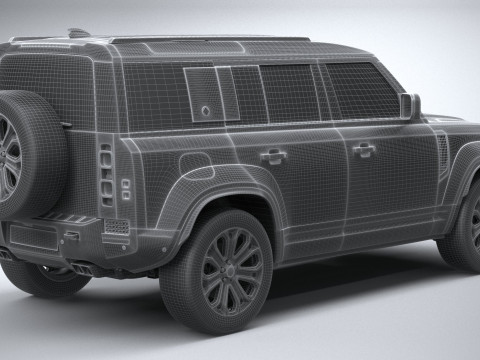 Land Rover Defender Octa 2025 Modèle 3D