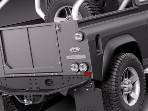 Land Rover Defender SVX 2012 3D Model