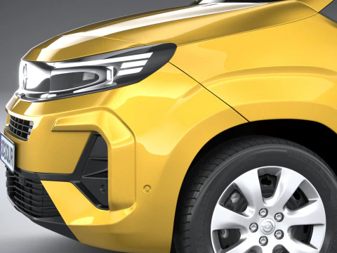 Opel Combo 2024 3D Model