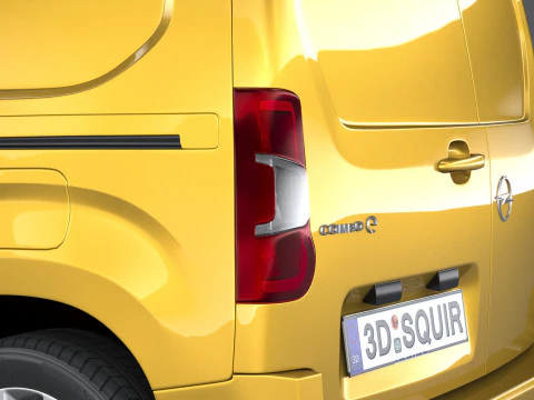 Opel Combo 2024 3D Model
