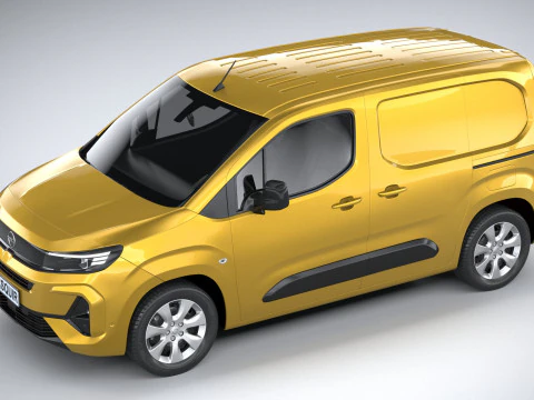 Opel Combo 2024 3D Model
