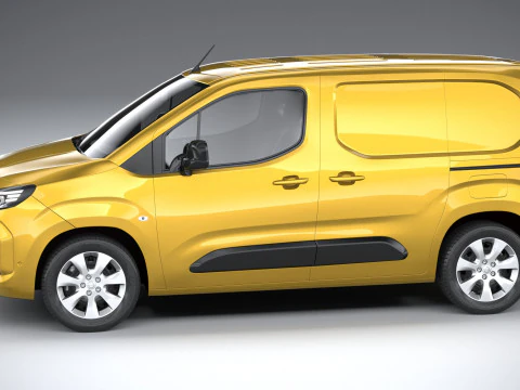 Opel Combo 2024 3D Model