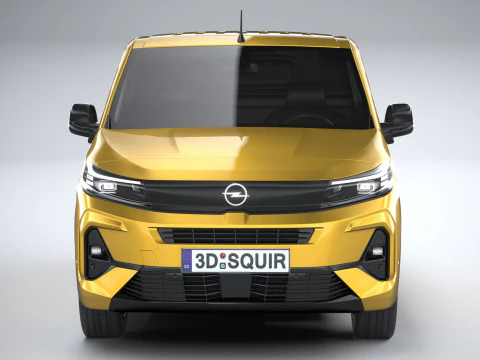 Opel Combo 2024 3D Model