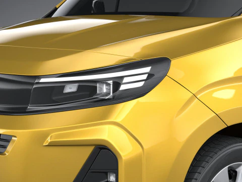 Opel Combo 2024 3D Model