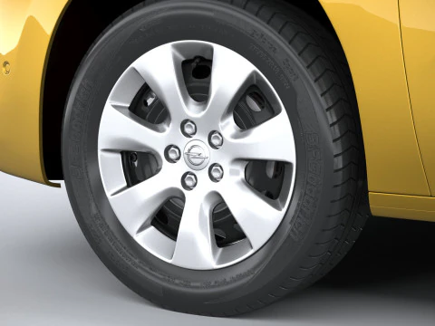 Opel Combo 2024 3D Model