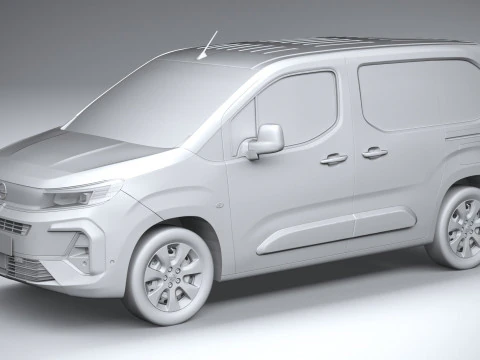 Opel Combo 2024 3D Model
