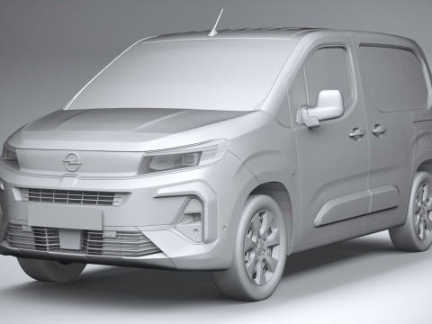 Opel Combo 2024 3D मॉडल