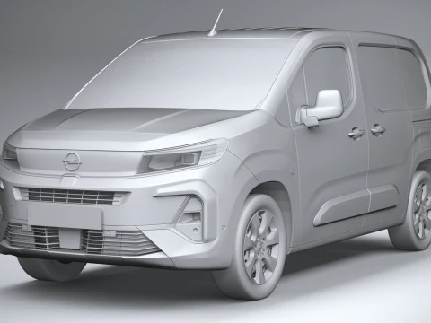 Opel Combo 2024 3D Model