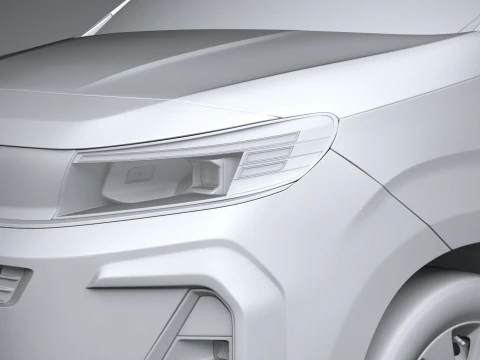 Opel Combo 2024 3D Model