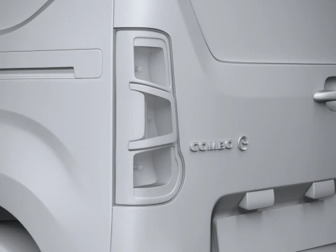 Opel Combo 2024 3D Model