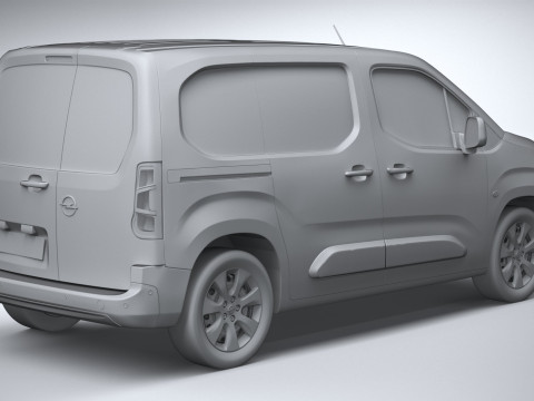 Opel Combo 2024 3D मॉडल