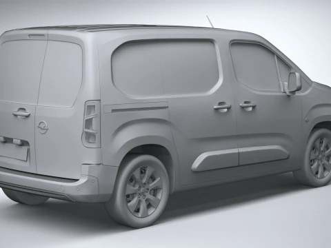 Opel Combo 2024 3D Model