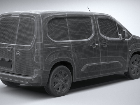 Opel Combo 2024 3D मॉडल