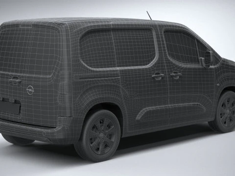Opel Combo 2024 3D Model