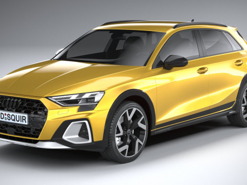 Audi A3 Allstreet 2025 3D Model