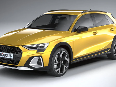 Audi A3 Allstreet 2025 3D Model
