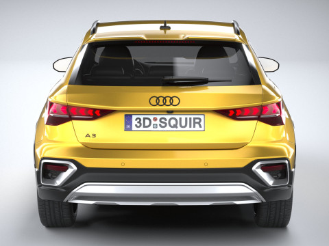 Audi A3 Allstreet 2025 3D Model