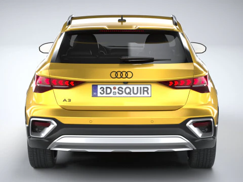 Audi A3 Allstreet 2025 3D Model