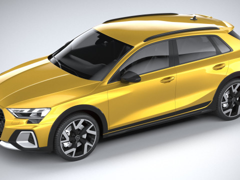 Audi A3 Allstreet 2025 3D Model