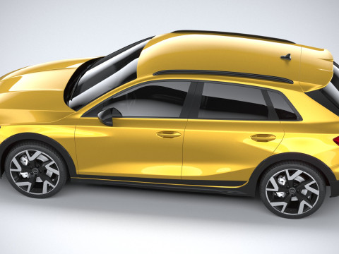 Audi A3 Allstreet 2025 3D Model