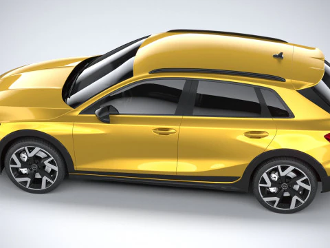 Audi A3 Allstreet 2025 3D Model