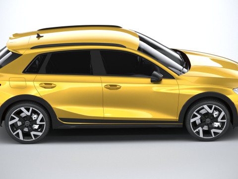 Audi A3 Allstreet 2025 3D Model