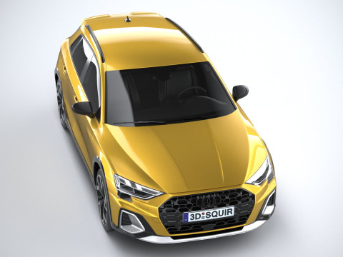 Audi A3 Allstreet 2025 3D Model