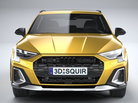 Audi A3 Allstreet 2025 3D Model