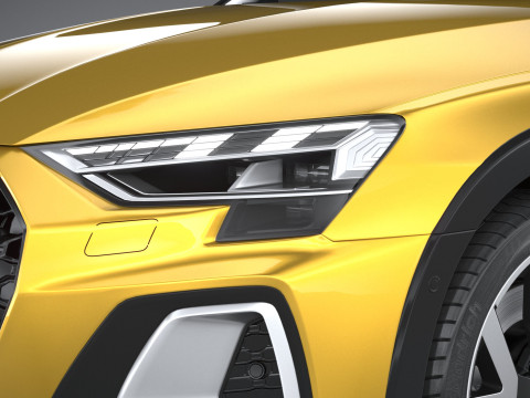 Audi A3 Allstreet 2025 3D Model